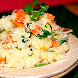 Vegetable bansi rava upma