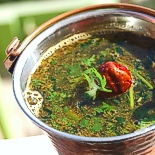 Vendhaya kothamalli rasam